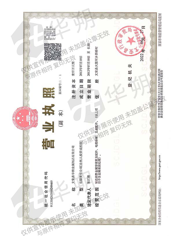 公司执照